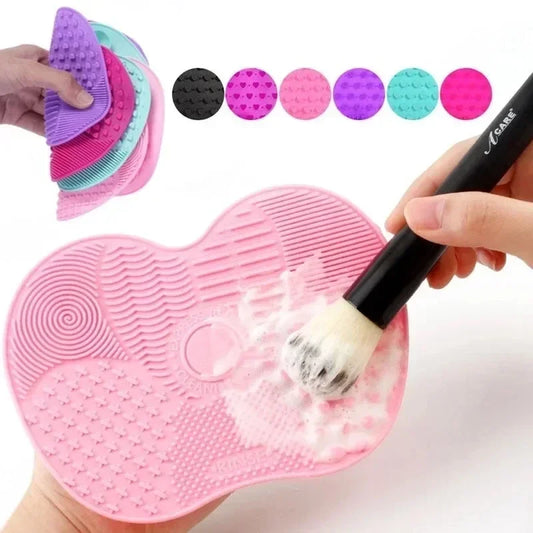 TAPIS NETTOYANT SILICONE POUR PINCEAUX MAQUILLAGE