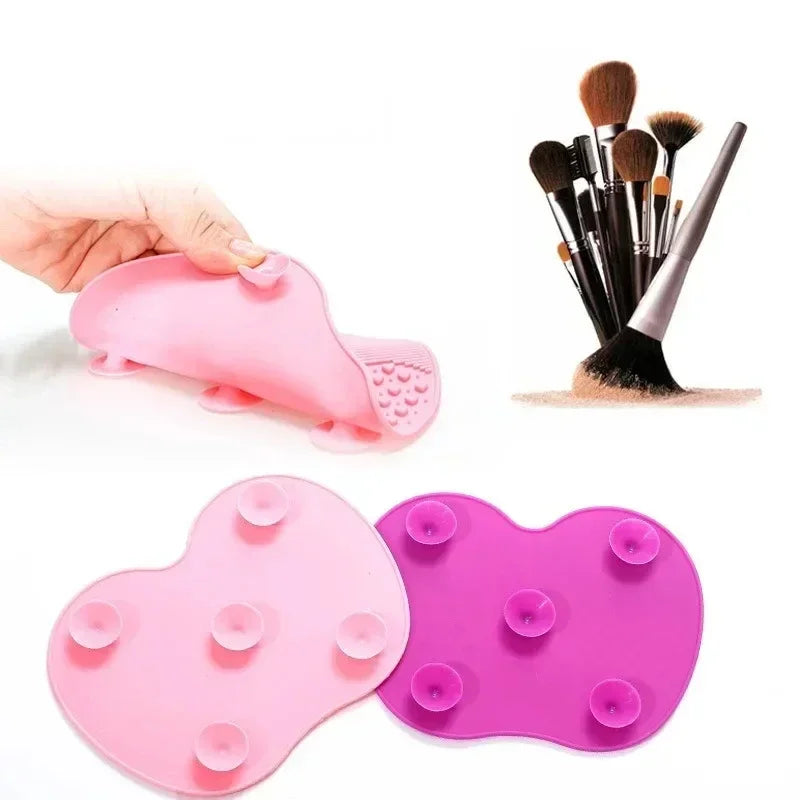 TAPIS NETTOYANT SILICONE POUR PINCEAUX MAQUILLAGE