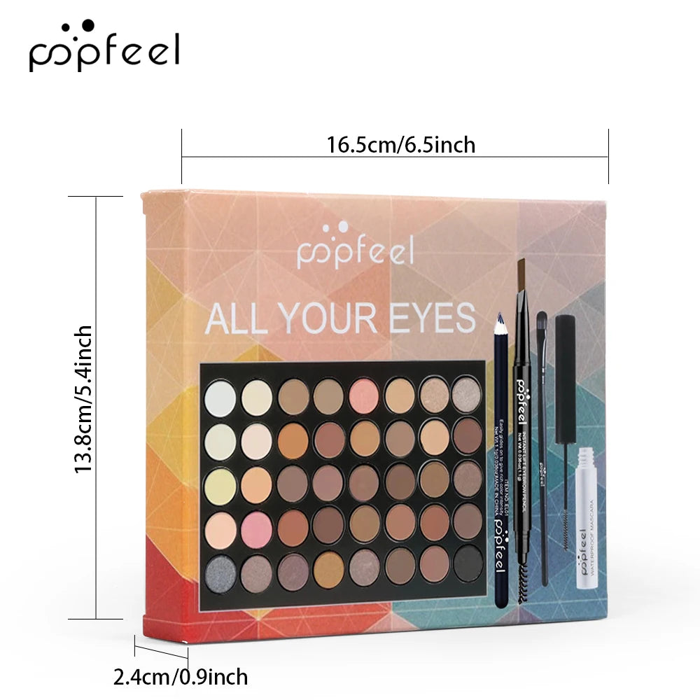 SET COMPLET MAQUILLAGE YEUX POPFEEL